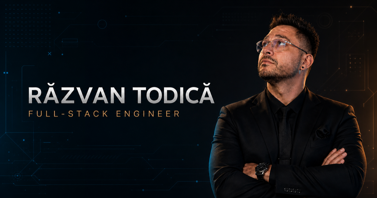 Răzvan Todică | Full-Stack Engineer & Technical Consultant